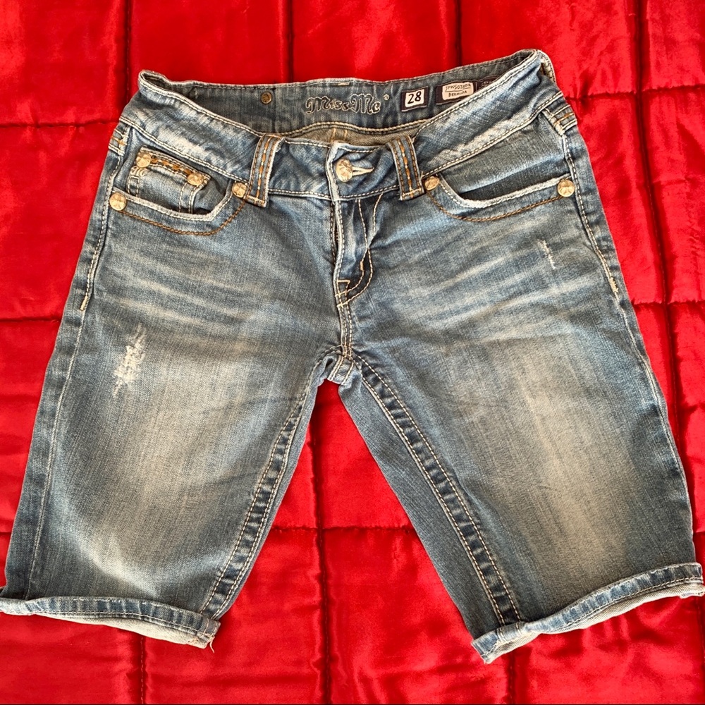 Miss Me size 28 Bermuda Shorts